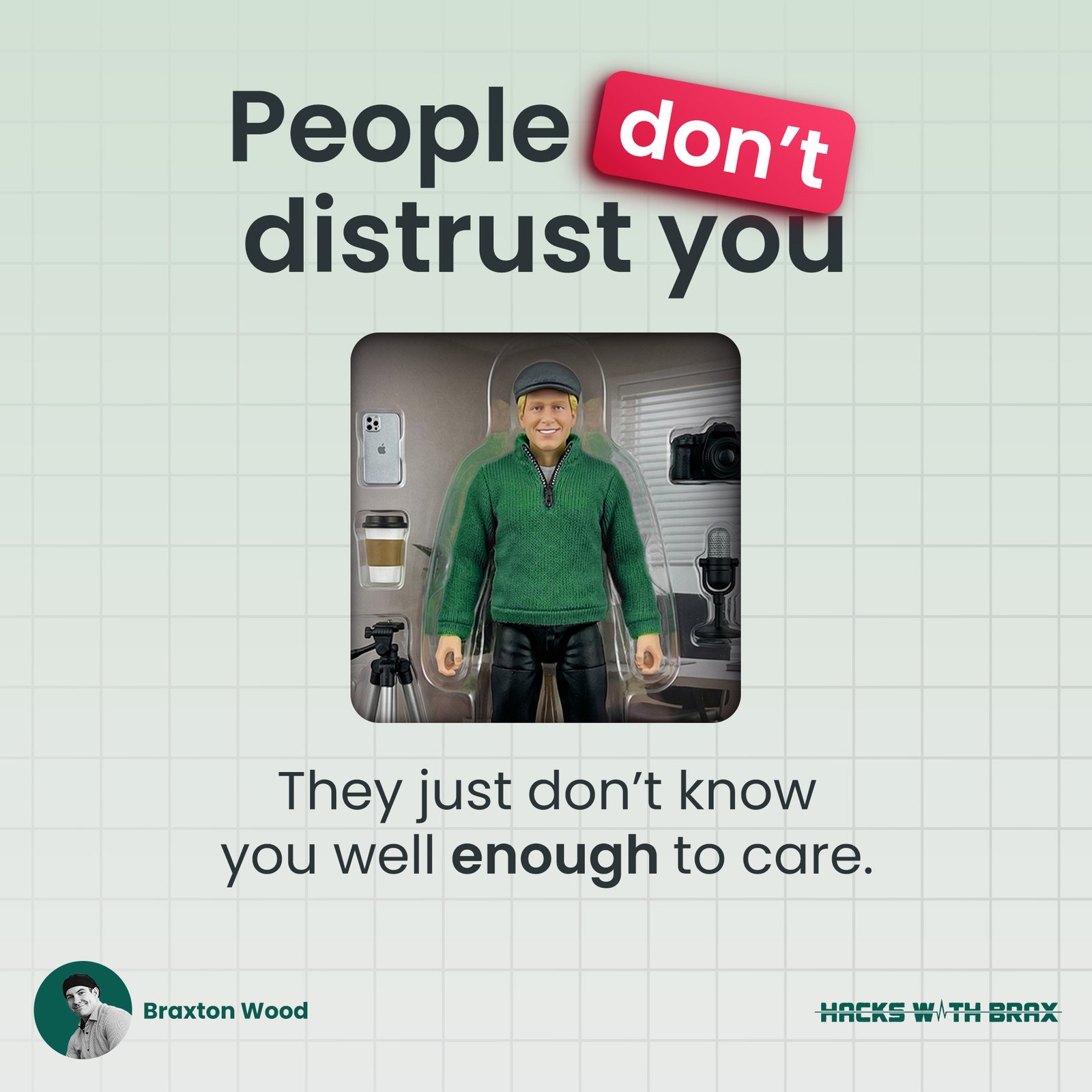 Hacks with Brax social media graphic